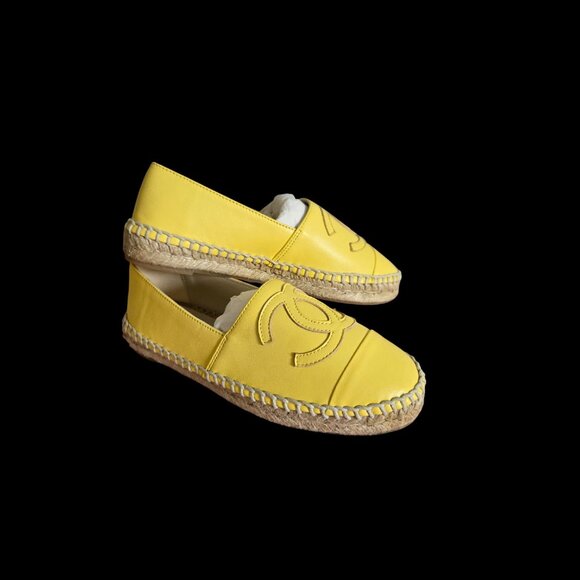 Chanel Yellow  Espadrilles - Picture 9 of 9